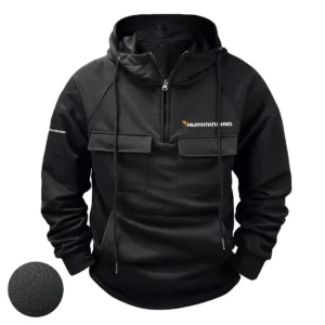 Humminbird Exclusive Logo Tactical Quarter Zip Hoodie HCPDTQH8HUZ Hoodie