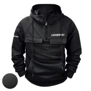 Legend Bass Boat Exclusive Logo Tactical Quarter Zip Hoodie HCPDTQH8LEBZ Hoodie