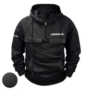 Lowrance Exclusive Logo Tactical Quarter Zip Hoodie HCPDTQH8LZ Hoodie