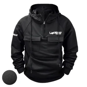 Mako Exclusive Logo Tactical Quarter Zip Hoodie HCPDTQH8MAZ Hoodie