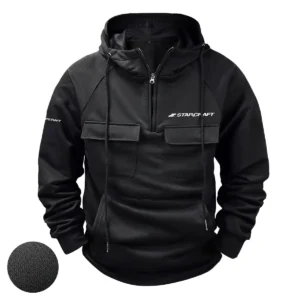 StarCraft Exclusive Logo Tactical Quarter Zip Hoodie HCPDTQH8SCZ Hoodie