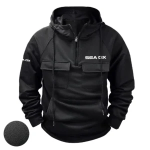 Sea Ox Exclusive Logo Tactical Quarter Zip Hoodie HCPDTQH8SXZ Hoodie