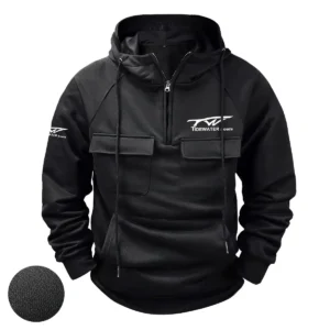 Tidewater Exclusive Logo Tactical Quarter Zip Hoodie HCPDTQH8TWZ Hoodie