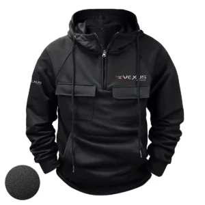 Vexus Exclusive Logo Tactical Quarter Zip Hoodie HCPDTQH8VBZ Hoodie