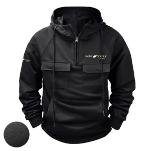 War Eagle Exclusive Logo Tactical Quarter Zip Hoodie HCPDTQH8WEZ Hoodie