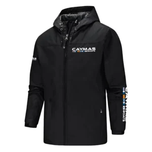 Caymas Exclusive Logo Softshell Rain Jacket, Waterproof, Breathable, Windbreaker Jacket TTFS2DRJ11501CBZ Jacket