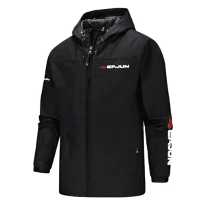 Cajun Exclusive Logo Softshell Rain Jacket, Waterproof, Breathable, Windbreaker Jacket TTFS2DRJ11501CJZ Jacket