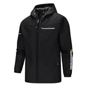 Humminbird Exclusive Logo Softshell Rain Jacket, Waterproof, Breathable, Windbreaker Jacket TTFS2DRJ11501HUZ Jacket