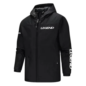 Legend Bass Boat Exclusive Logo Softshell Rain Jacket, Waterproof, Breathable, Windbreaker Jacket TTFS2DRJ11501LEBZ Jacket