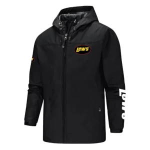 Lew's Exclusive Logo Softshell Rain Jacket, Waterproof, Breathable, Windbreaker Jacket TTFS2DRJ11501LSZ Jacket