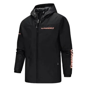 Phoenix Exclusive Logo Softshell Rain Jacket, Waterproof, Breathable, Windbreaker Jacket TTFS2DRJ11501PBZ Jacket
