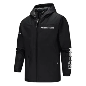 Recon Exclusive Logo Softshell Rain Jacket, Waterproof, Breathable, Windbreaker Jacket TTFS2DRJ11501RCZ Jacket
