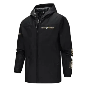War Eagle Exclusive Logo Softshell Rain Jacket, Waterproof, Breathable, Windbreaker Jacket TTFS2DRJ11501WEZ Jacket