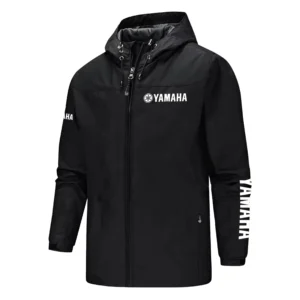 Yamaha Exclusive Logo Softshell Rain Jacket, Waterproof, Breathable, Windbreaker Jacket TTFS2DRJ11501YZ Jacket