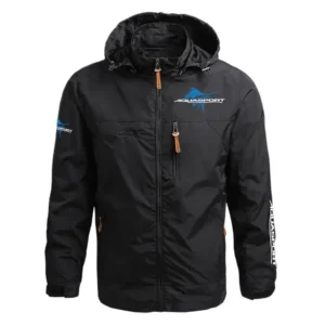 Aquasport Exclusive Logo Waterproof Outdoor Jacket Detachable Hood TTFSWOJ2510ASZ Jacket
