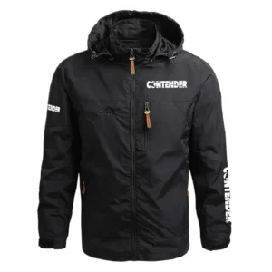 Contender Exclusive Logo Waterproof Outdoor Jacket Detachable Hood TTFSWOJ2510CDZ Jacket