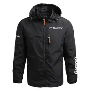 Dusky Exclusive Logo Waterproof Outdoor Jacket Detachable Hood TTFSWOJ2510DSZ Jacket