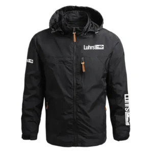 Luhrs Exclusive Logo Waterproof Outdoor Jacket Detachable Hood TTFSWOJ2510LHZ Jacket