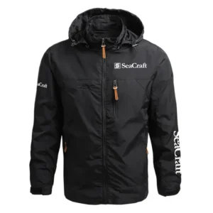 Seacraft Exclusive Logo Waterproof Outdoor Jacket Detachable Hood TTFSWOJ2510SCFZ Jacket