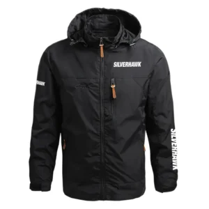 Silverhawk Exclusive Logo Waterproof Outdoor Jacket Detachable Hood TTFSWOJ2510SQZ Jacket