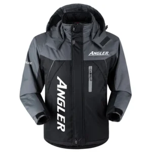 Angler Exclusive Logo Outdoor Charging Suit Plush Waterproof Windproof Jacket Detachable Hood TTPDPCS2409AGZ Jacket