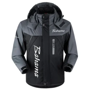 Bahama Exclusive Logo Outdoor Charging Suit Plush Waterproof Windproof Jacket Detachable Hood TTPDPCS2409BMZ Jacket