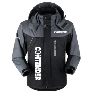 Contender Exclusive Logo Outdoor Charging Suit Plush Waterproof Windproof Jacket Detachable Hood TTPDPCS2409CDZ Jacket