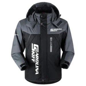 Carolina Skiff Exclusive Logo Outdoor Charging Suit Plush Waterproof Windproof Jacket Detachable Hood TTPDPCS2409CSZ Jacket