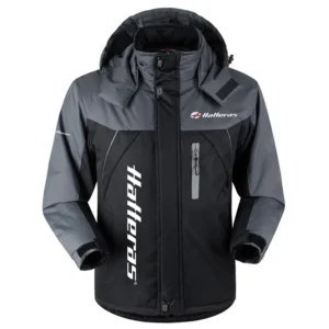 Hatteras Exclusive Logo Outdoor Charging Suit Plush Waterproof Windproof Jacket Detachable Hood TTPDPCS2409HTZ Jacket