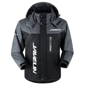 Javelin Exclusive Logo Outdoor Charging Suit Plush Waterproof Windproof Jacket Detachable Hood TTPDPCS2409JAZ Jacket