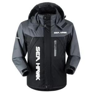 Seahawk Exclusive Logo Outdoor Charging Suit Plush Waterproof Windproof Jacket Detachable Hood TTPDPCS2409SZZ Jacket