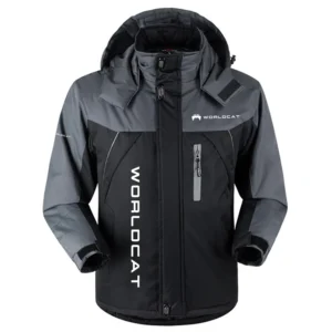 World Cat Exclusive Logo Outdoor Charging Suit Plush Waterproof Windproof Jacket Detachable Hood TTPDPCS2409WDZ Jacket