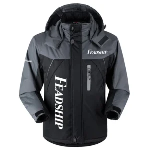 Feadship Exclusive Logo Outdoor Charging Suit Plush Waterproof Windproof Jacket Detachable Hood TTPDPCS2409FEZ Jacket