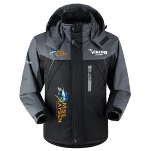 Miss Maysen Viking Yacht Outdoor Charging Suit Plush Waterproof Windproof Jacket Detachable Hood TTPDPCS2409MMAVZ Jacket