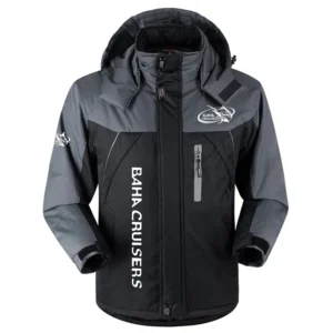 Baha Cruiser Exclusive Logo Outdoor Charging Suit Plush Waterproof Windproof Jacket Detachable Hood HCPDPCS1409BAZ (Copy) Jacket