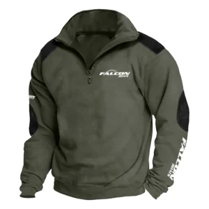 Falcon Exclusive Logo Tactical Quarter-Zip Sweatshirt TTFSSCS2510FAZ Sweatshirt
