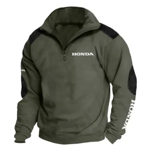 Honda Exclusive Logo Tactical Quarter-Zip Sweatshirt TTFSSCS2510HOZ Sweatshirt