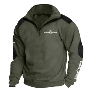 Willie Exclusive Logo Tactical Quarter-Zip Sweatshirt TTFSSCS2510WIZ Sweatshirt