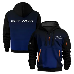 Key West Exclusive Logo Hoodie Half Zipper TTFSHHZ3D081902KWZ Hoodie