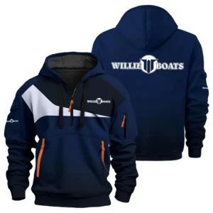 Willie Exclusive Logo Hoodie Half Zipper TTFSHHZ3D081903WIZ Hoodie