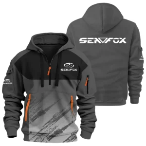 Sea Fox Exclusive Logo Hoodie Half Zipper TTFSHHZ3D081904SFZ Hoodie