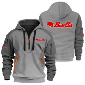Bass Cat Exclusive Logo Hoodie Half Zipper TTFSHHZ3D081905BCZ Hoodie