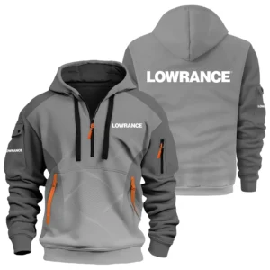 Lowrance Exclusive Logo Hoodie Half Zipper TTFSHHZ3D081905LZ Hoodie