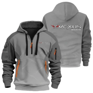 Vexus Exclusive Logo Hoodie Half Zipper TTFSHHZ3D081905VBZ Hoodie