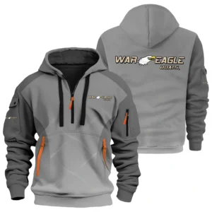 War Eagle Exclusive Logo Hoodie Half Zipper TTFSHHZ3D081905WEZ Hoodie