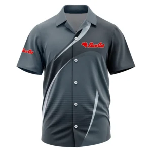 Bass Cat Exclusive Logo Short Sleeve Camp Collar Shirt TTFSHWSCS001BCZ Shirt
