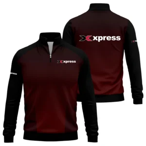 Xpress Exclusive Logo Quarter-Zip Sweatshirt TTFSQTZ210202XBZ Sweatshirt