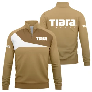 Tiara Yachts Exclusive Logo Quarter-Zip Sweatshirt TTFSQTZ210203TYZ Sweatshirt