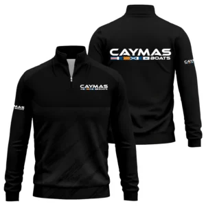 Caymas Exclusive Logo Quarter-Zip Sweatshirt TTFSQTZ210204CBZ Sweatshirt