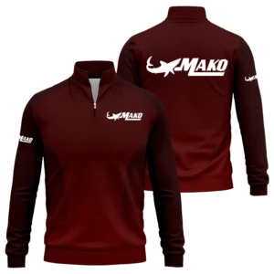 Mako Exclusive Logo Quarter-Zip Sweatshirt TTFSQTZ210205MAZ Sweatshirt